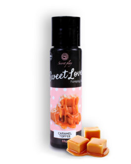 GEL LUBRIFICANTE COM SABOR A CARAMELO DE NATA SWEET LOVE SECRET PLAY 55ML