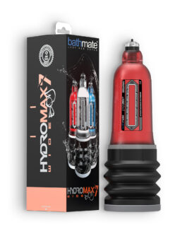 BOMBA PARA O PÉNIS BATHMATE HYDROMAX 7 WIDE BOY VERMELHA