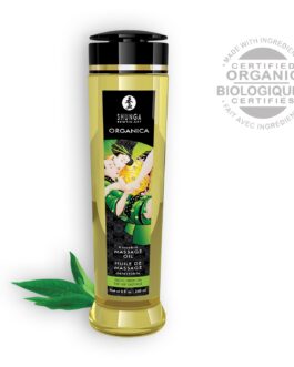 ÓLEO DE MASSAGEM SHUNGA ORGANICA CHÁ VERDE 240ML