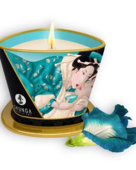 VELA DE MASSAGEM SHUNGA SENSUAL ISLAND BLOSSOM 170ML