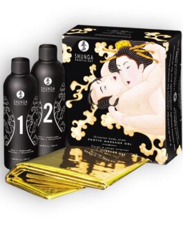 KIT DE ÓLEOS DE MASSAGEM SHUNGA MELÃO