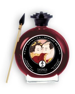 TINTA CORPORAL SHUNGA ESPUMANTE MORANGO 100ML