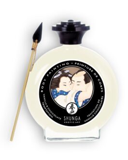 TINTA CORPORAL SHUNGA CHOCOLATE BRANCO 100ML