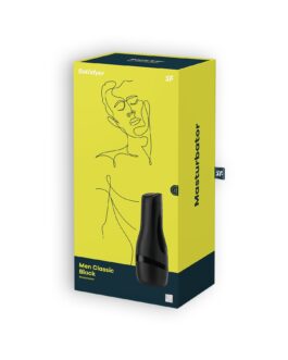 MASTURBADOR SATISFYER MEN CLASSIC PRETO