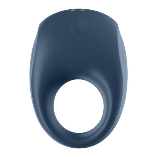 ANEL VIBRATÓRIO COM APP E BLUETOOTH STRONG ONE RING SATISFYER AZUL - Image 4