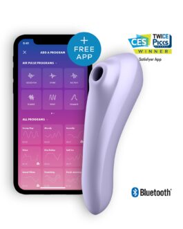 VIBRADOR DUAL PLEASURE COM APP SATISFYER LILÁS