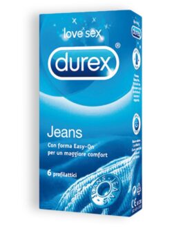 PRESERVATIVOS DUREX JEANS 6 UNIDADES