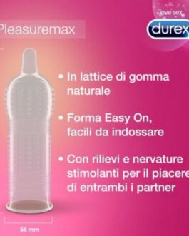 PRESERVATIVOS DUREX PLEASUREMAX 6 UNIDADES