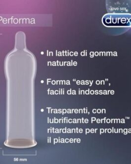 PRESERVATIVOS DUREX PERFORMA 6 UNIDADES