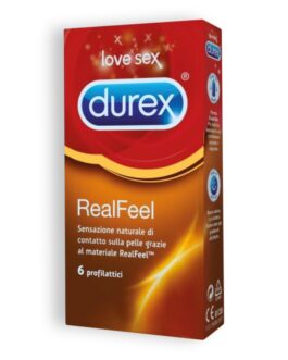 PRESERVATIVOS DUREX REAL FEEL 6 UNIDADES