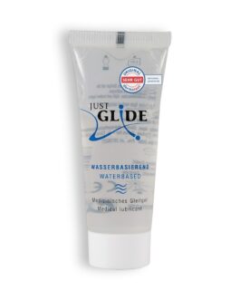 LUBRIFICANTE À BASE DE ÁGUA JUST GLIDE 20ML