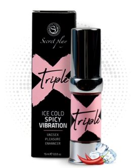 GEL ESTIMULANTE TRIPLE X UNISEXO SECRET PLAY 15ML