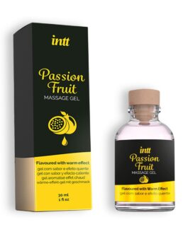 GEL DE MASSAGEM COM SABOR A MARACUJÁ INTT 30ML