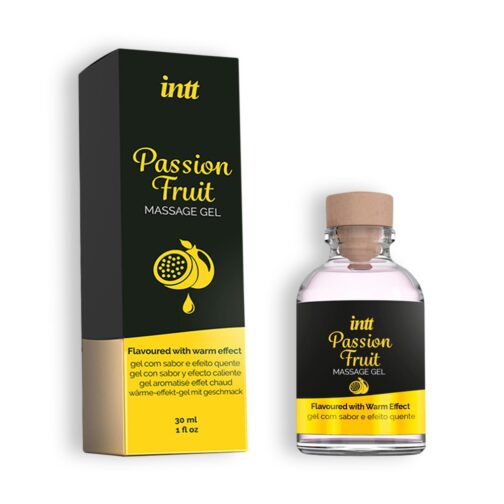 GEL DE MASSAGEM COM SABOR A MARACUJÁ INTT 30ML - Image 2