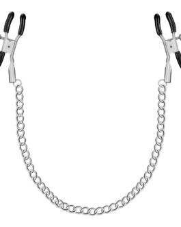 PINÇAS PARA MAMILOS SILVER NIPPLE CHAIN CLAMPS CRUSHIOUS