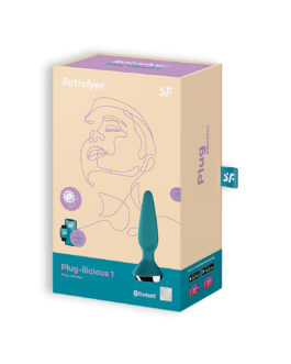 PLUG ANAL PLUG-ILICIOUS 1 SATISFYER TURQUESA