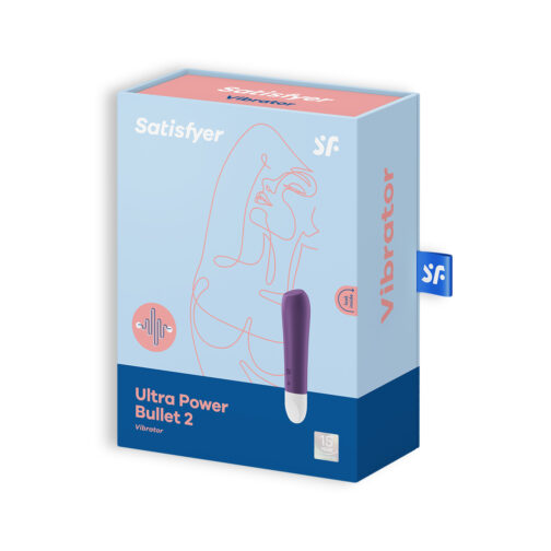 BALA VIBRATÓRIA ULTRA POWER BULLET 2 SATISFYER ROXA - Image 7