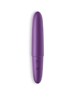 BALA VIBRATÓRIA ULTRA POWER BULLET 6 SATISFYER ROXA