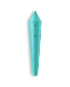 BALA VIBRATÓRIA ULTRA POWER BULLET 8 COM APP SATISFYER TURQUESA