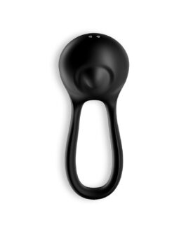 ANEL VIBRATÓRIO MAJESTIC DUO SATISFYER PRETO