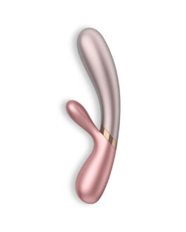 VIBRADOR HOT LOVER COM APP SATISFYER ROSA – ROSA ESCURO