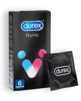 PRESERVATIVOS DUREX SYNC 6 UNIDADES