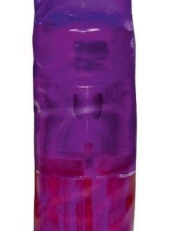 VIBRADOR JELLY ANAL ROXO