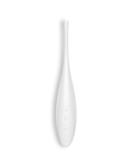 VIBRADOR TWIRLING JOY COM APP SATISFYER BRANCO