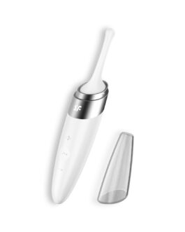 VIBRADOR TWIRLING DELIGHT SATISFYER BRANCO