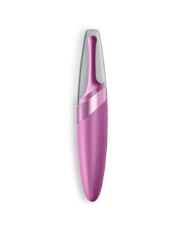 VIBRADOR TWIRLING DELIGHT SATISFYER BORDEAUX