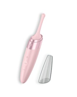 VIBRADOR TWIRLING DELIGHT SATISFYER ROSA