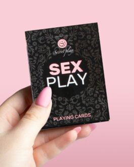 BARALHO DE CARTAS SEX PLAY SECRET PLAY ESPANHOL E INGLÊS