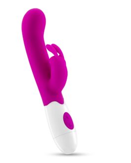 VIBRADOR COM ESTIMULADOR DE CLITÓRIS JIGGLIE E LUBRIFICANTE À BASE DE ÁGUA INCLUÍDO CRUSHIOUS