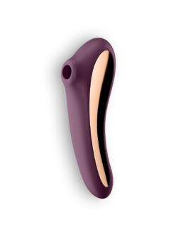 VIBRADOR DUAL KISS SATISFYER BORDEAUX