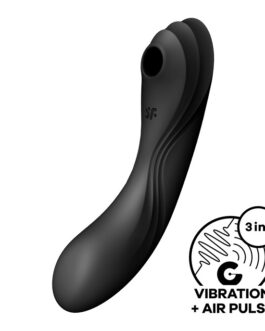 VIBRADOR CURVY TRINITY 4 SATISFYER PRETO