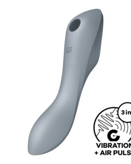 VIBRADOR CURVY TRINITY 3 SATISFYER CINZA