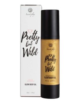 ÓLEO CORPORAL BRILHANTE GLOW BODY OIL PRETTY BUT WILD SECRET PLAY 50ML