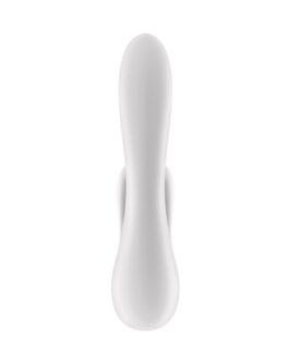 VIBRADOR DOUBLE FLEX COM APP SATISFYER BRANCO