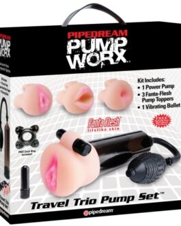 KIT TRAVEL TRIO PUMP SET PUMP WORX