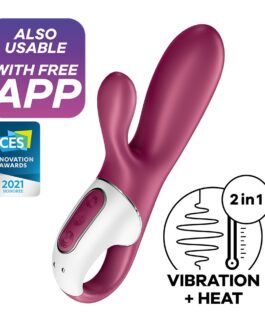 VIBRADOR HOT BUNNY COM APP SATISFYER