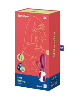 VIBRADOR HOT BUNNY COM APP SATISFYER