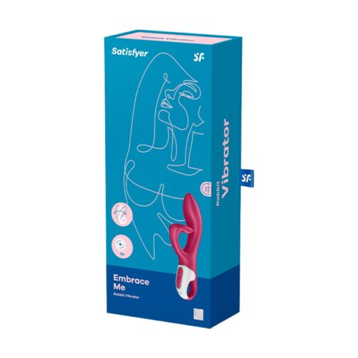 VIBRADOR EMBRACE ME SATISFYER VERMELHO - Image 6