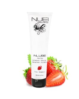 LUBRIFICANTE À BASE DE ÁGUA MORANGO INLUBE NUEI 100ML