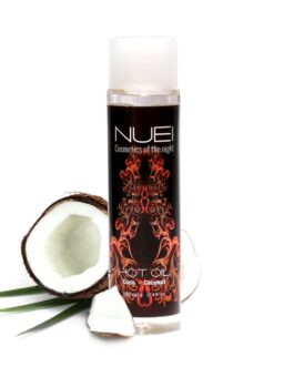 ÓLEO DE MASSAGEM COM EFEITO CALOR COCO HOT OIL NUEI 100ML