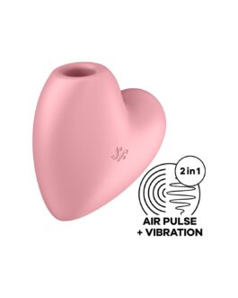 VIBRADOR CUTIE HEART SATISFYER ROSA