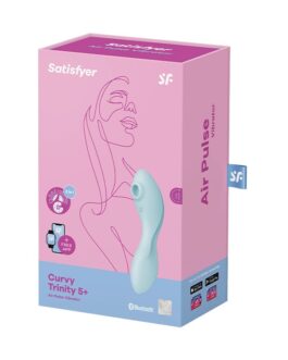 VIBRADOR CURVY TRINITY 5 SATISFYER AZUL