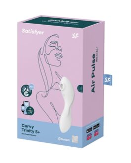 VIBRADOR CURVY TRINITY 5 SATISFYER BRANCO