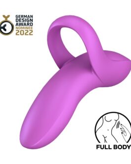 VIBRADOR DE DEDO BOLD LOVER SATISFYER ROXO