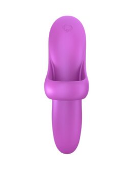 VIBRADOR DE DEDO BOLD LOVER SATISFYER ROXO