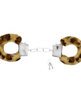 ALGEMAS DE PELUCHE LOVE CUFFS CRUSHIOUS LEOPARDO